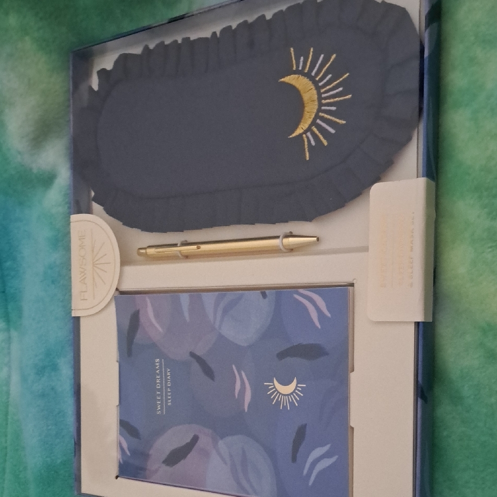 Blue and Gold Relaxation Set SOLD